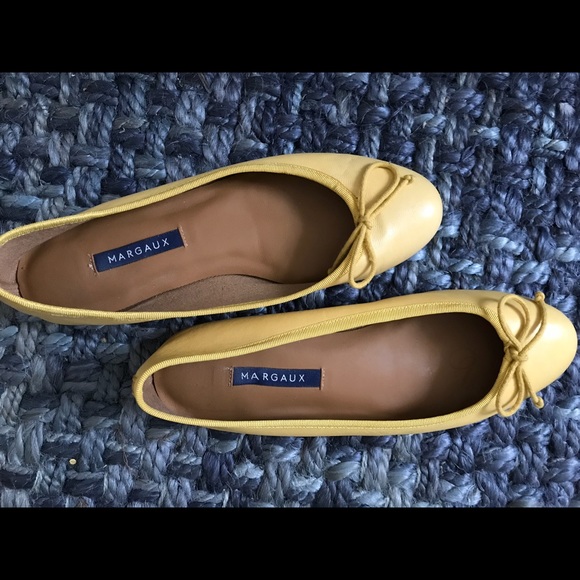 Margaux Demi Flat in Saffron Margaux Demi Flat in Saffron